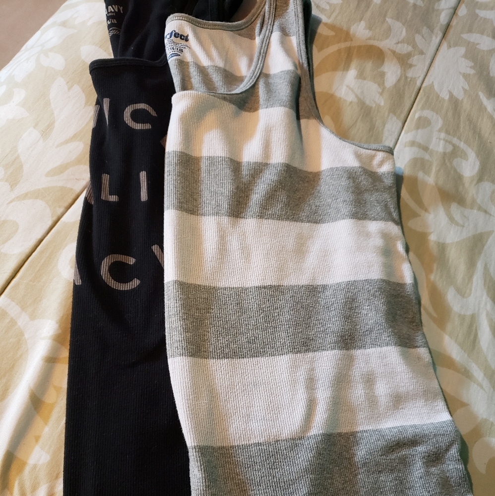 Old navy tanks